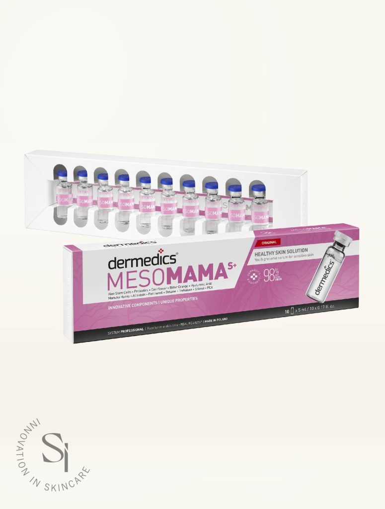 MESO MAMA S+ Fiatalságmegőrző szérum érzékeny bőrűeknek és kismamák részére